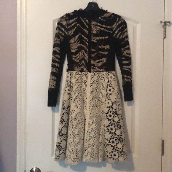 *RARE and NEW* Byron Lars Lace Tigre Dress - 2P - Picture 7 of 16